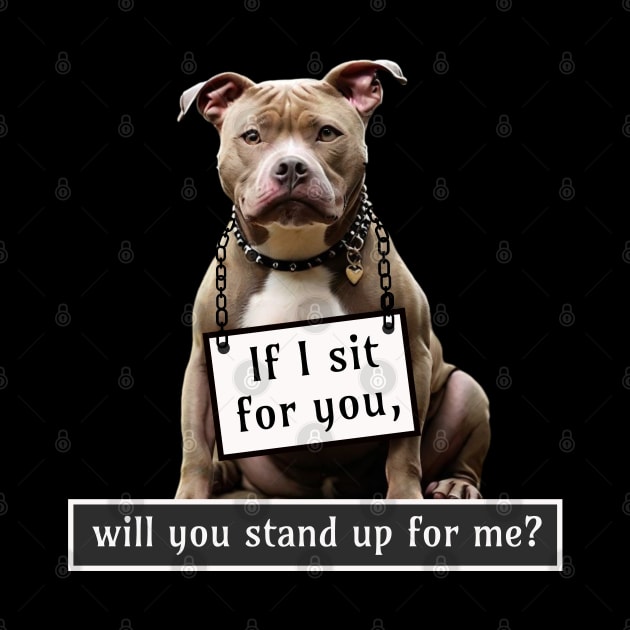 Pit bull Awareness Plea by TempoTees