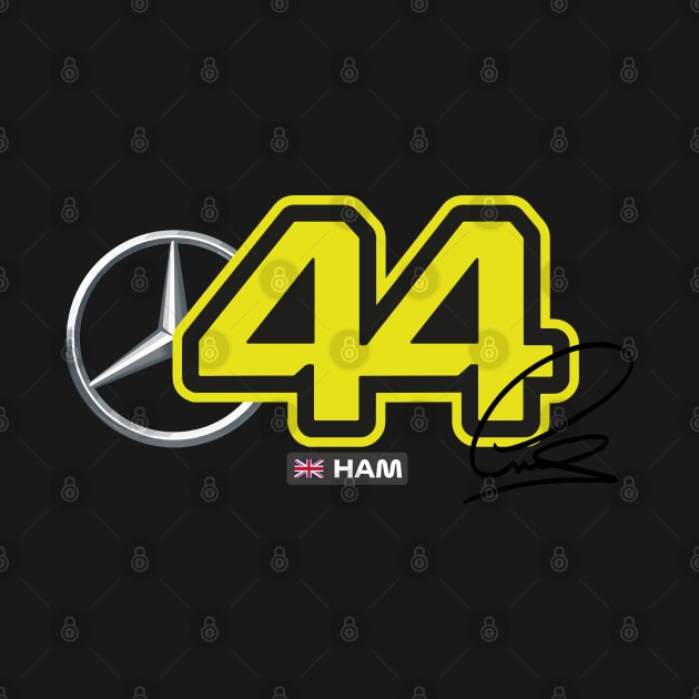 Formula 1 - Lewis Hamilton Number. by Tad