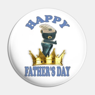 Happy Father's Day Pin