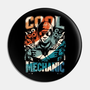 Cool mechanic Pin