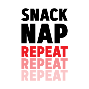 Snack, Nap, Repeat | Coronavirus T-Shirt