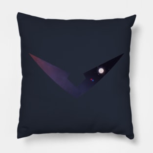 Klance — Paladin V, Moon & Stars — Red & Blue Stars Pillow