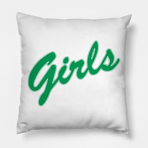 girls friends Pillow by liiiiiw3d