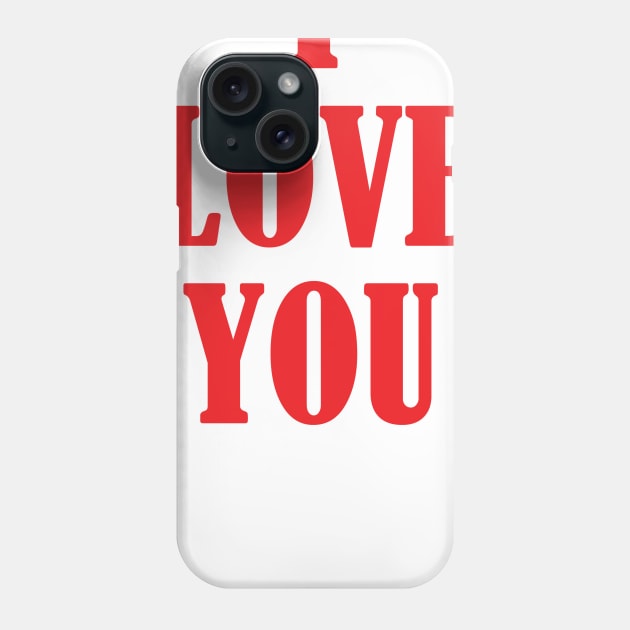 I love you... But Phone Case by mimatsui