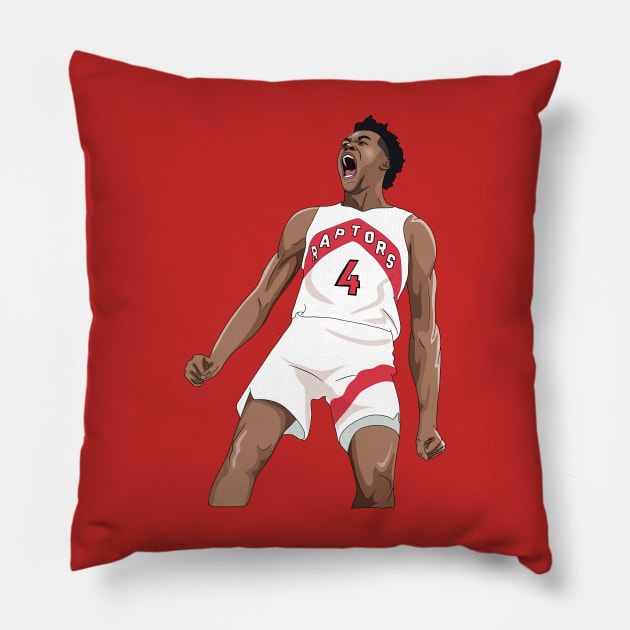 Scottie Barnes Pillow by xavierjfong