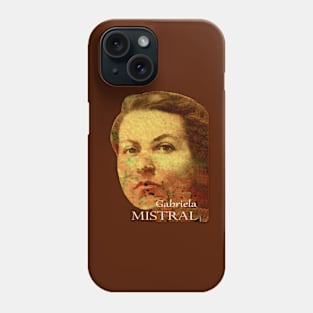 Gabriela Mistral Phone Case