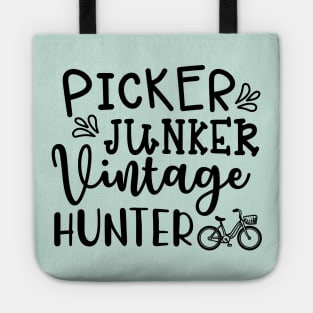 Picker Hunter Vintage Hunter Antique Thrifting Reseller Cute Tote