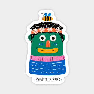 SAVE THE BEES Magnet