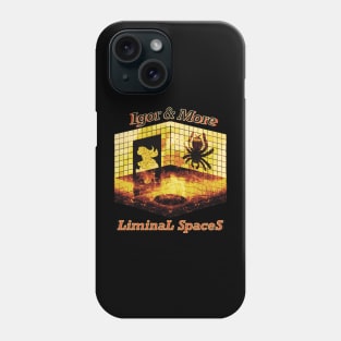 Igor & More Tarantula Liminal Space Butter Yellow Phone Case