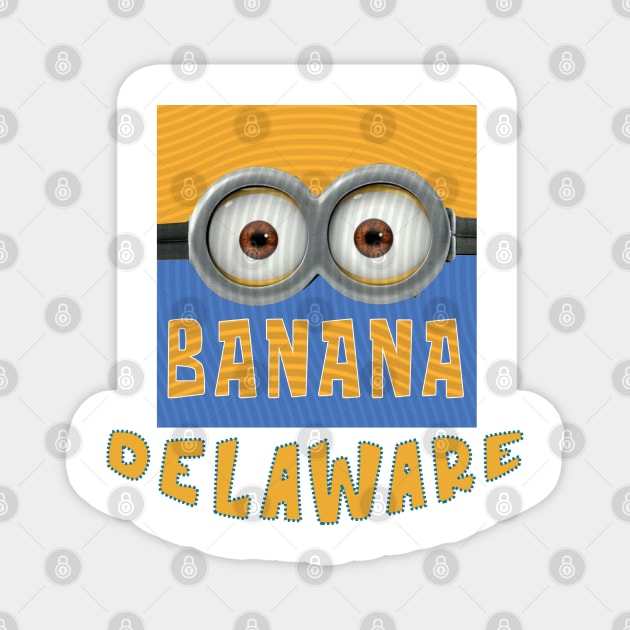 DESPICABLE MINION AMERICA DELAWARE Magnet by LuckYA