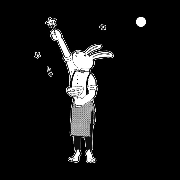 Rabbit Bartender by hahaha.creative