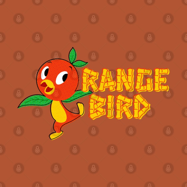 Vintage Orange Bird by NicksProps