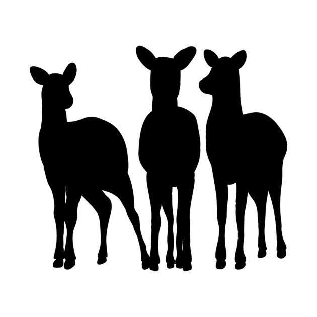 Free Free 138 Silhouette Deer Family Svg SVG PNG EPS DXF File