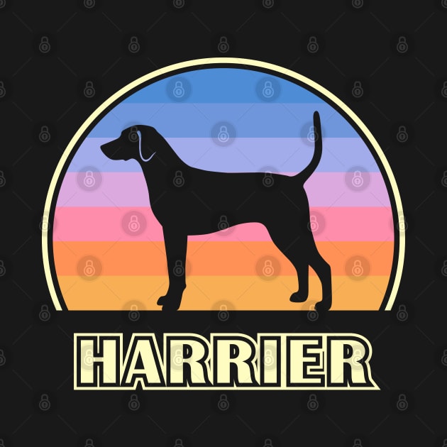 Harrier Vintage Sunset Dog by millersye