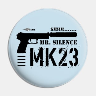 MK 23 Mr. Silence Tacticool Style Pin