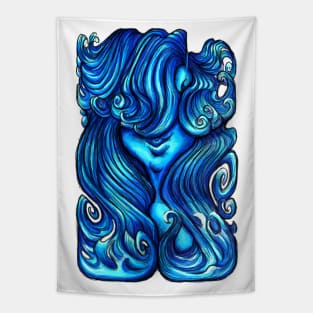 Luscious Locks - Little Boy Blue Tapestry