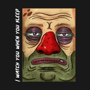 Old retired unhappy clown T-Shirt