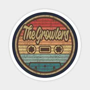 The Growlers Retro Cassette Magnet