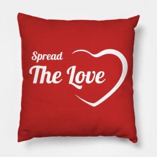 Spread The Love_White Pillow