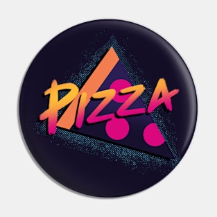 Retro Food - 80s Pizza Pin