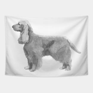 English cocker spaniel - golden Tapestry