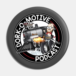 Dork-O-Motive Podcast Apparel Pin