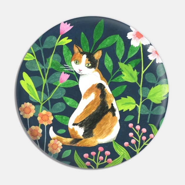 Calico Cat Pin by AlisonKolesar