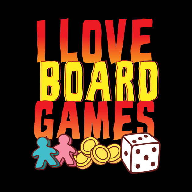 I Love Board Games Boardgame Nerd Dice Board Game Pillow TeePublic