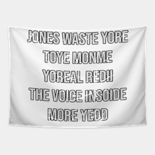 Vintage Jone Waste Yore Toye Monme Yorall Redii Tapestry