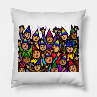 Birthday Christmas Celebration Pillow