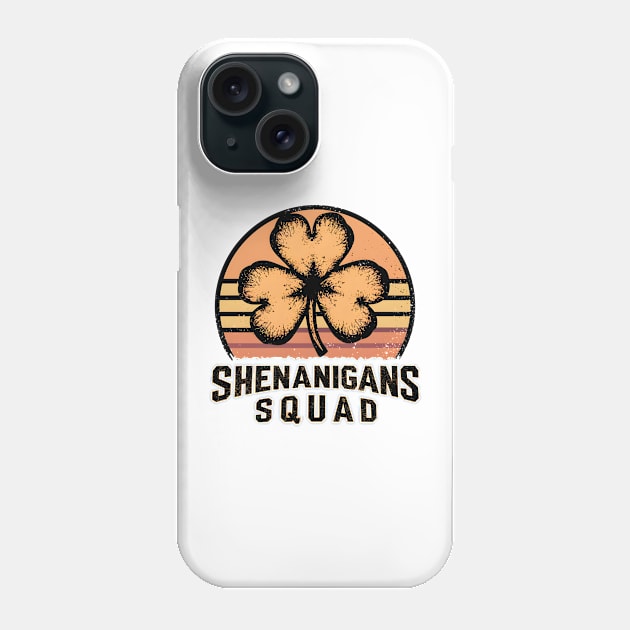 Shenanigans Squad | Funny Irish Phone Case by Starart Designs