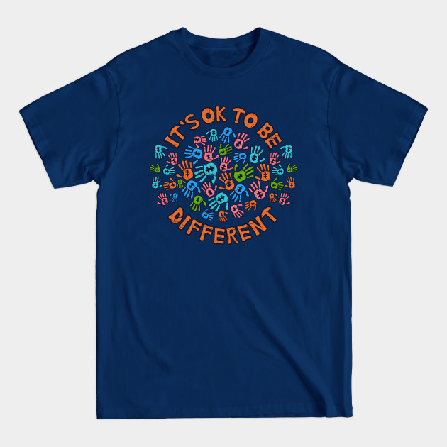 Disover Autism Awareness It's Ok To Be Different - Autism Awareness Day - T-Shirt