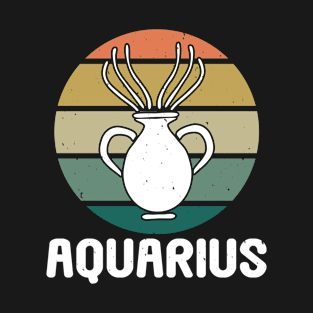 Zodiac Sign Aquarius T-Shirt