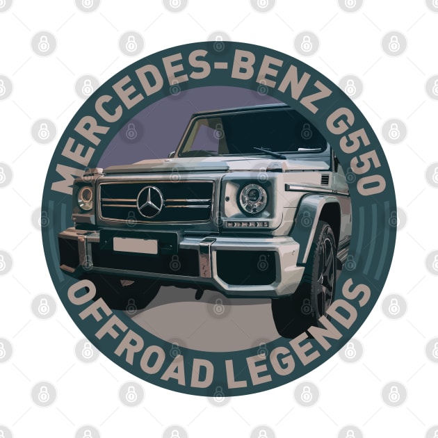 4x4 Offroad Legends: Mercedes-Benz G-klasse G550 by OFFROAD-DESIGNS