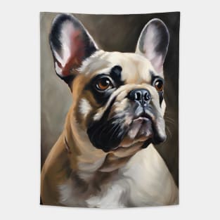 French Bulldog Oil Painting Tapestry