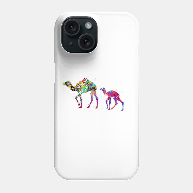 Dromedary Camels Phone Case by erzebeth