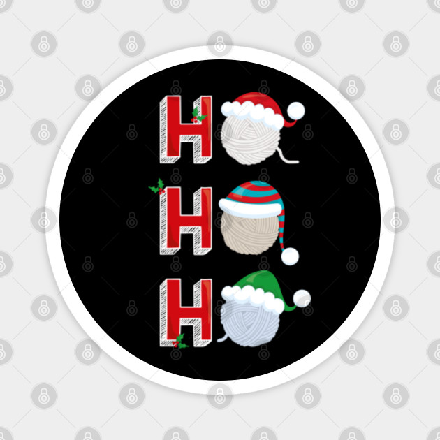 Christmas Gift For Knitting Lovers Knitting Lover Xmas Gifts Magnet Teepublic