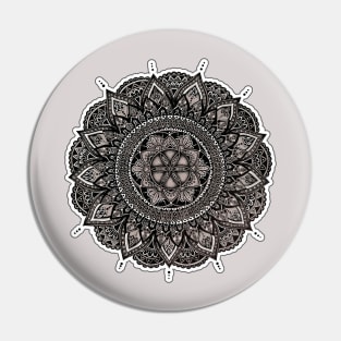 Mandala Neutral Pin