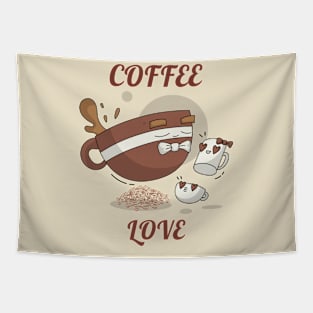 Coffee love,coffee lovers,caffeine life. Tapestry