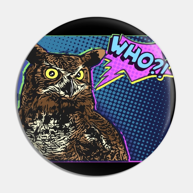 Owl comic "WHO?!" Pin by FandomizedRose