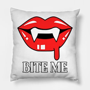 Bite Me Pillow