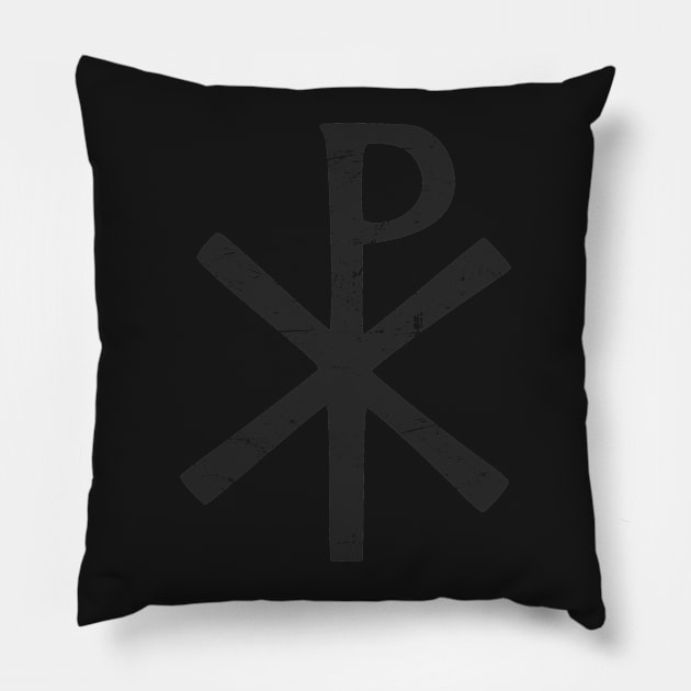 Chi Rho Symbol | Lutheran Church Pillow by MeatMan