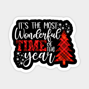 It's The Most Wonderful Time Of The Year Magnet