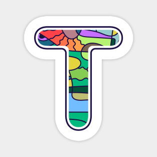 Alphabet T Magnet