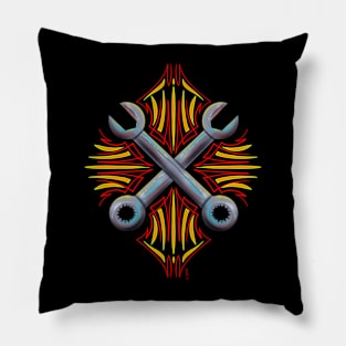 Mechanic wrenches Pillow