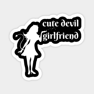 cute devil girlfriend Magnet