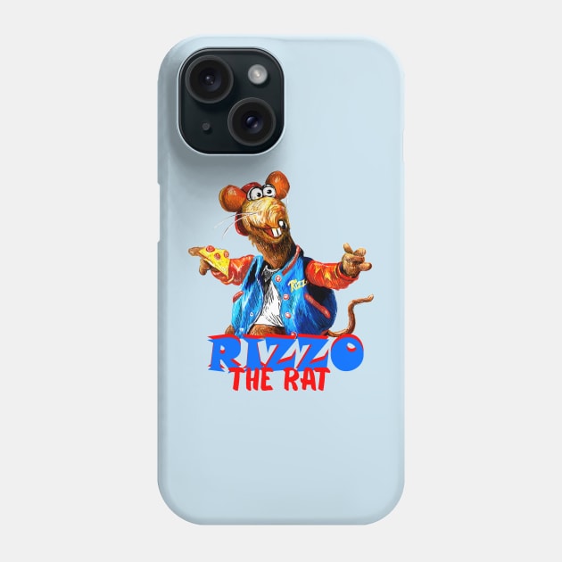 Rizzo The Rat Illustration - Muppets Phone Case by CatsandBats