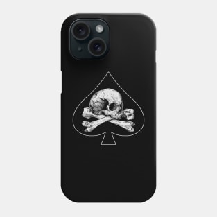 Ace of Spades Skull Phone Case