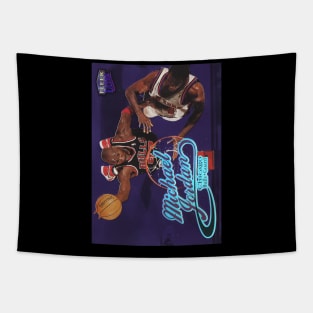 BASKETBALLART -JORDAN CARD 21 Tapestry