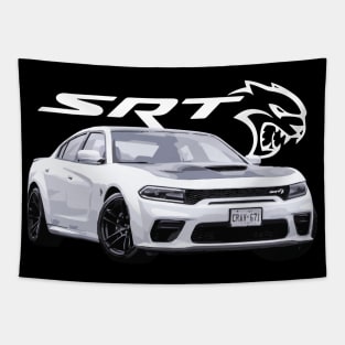 Dodge Charger Hellcat Widebody SRT White Knuckle Tapestry